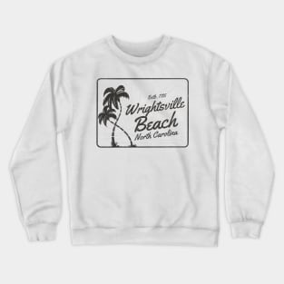 Wrightsville Beach, NC Summertime Vacationing Palm Trees Crewneck Sweatshirt